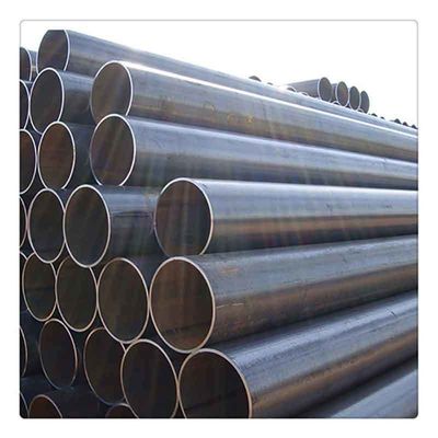 6m 길이 정밀 제조 ASTM A252 나선 ERW API 인증과 함께 융합 된 탄소 강철 파이ल्स 융합 된 둥근 파이프