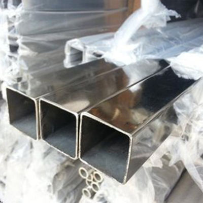 304 316L 40x40mm 100x100 38mm 스테인리스 스틸 쿼어 파이프 ± 1%의 허용량과 이론 무게에 의해 청구