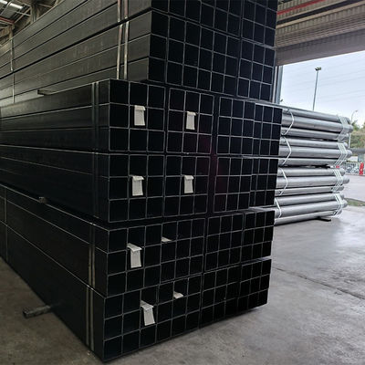 200x200 60x60x4.5mm 블랙 에나멜 스틸 퀘어 튜브 40mm x 40mm 프레임 기간
