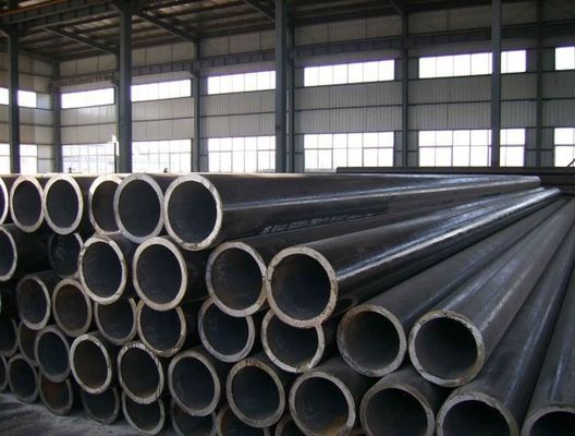 CE 인증을 받은 대형 지름 회전형 철강 파이프 ASTM A252 SSAW 탄소 철강 용접 파이프