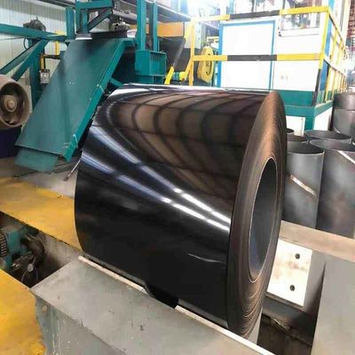 너비 1001-1250mm Zhongyu 맞춤형 진열제철 코일 Ral 8019 허용률 ±1%로 PPGI 전면 페인트제철 코일