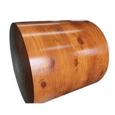 ASTM/AISI/SGCC/CGCC/TDC51DZM/TDC52DTS350GD/TS550GD/DX51D Z Q195-q345 나무 곡물 인쇄 PPGI 스틸 코일 패턴 디자인