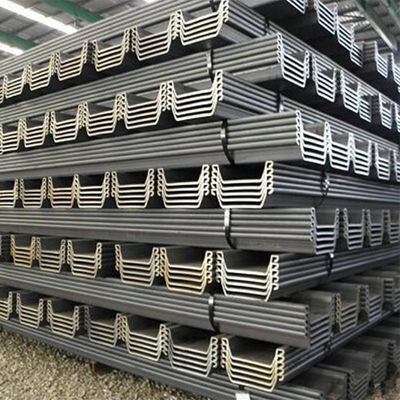 SY295 SY390 건설 프로젝트용 핫 롤 Z 500 -700 등급 355 500mm 400x100x10.5mm 스틸 시트