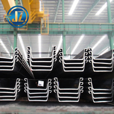 SY295 SY390 건설 프로젝트용 핫 롤 Z 500 -700 등급 355 500mm 400x100x10.5mm 스틸 시트