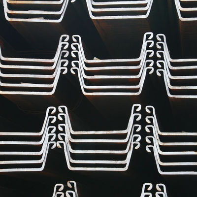 절단 서비스 핫 롤링 U Z 타입 S355gp 400*100*10.5mm Sy295 Sy390 안정적인 기초를 위한 철강 스파일 시트