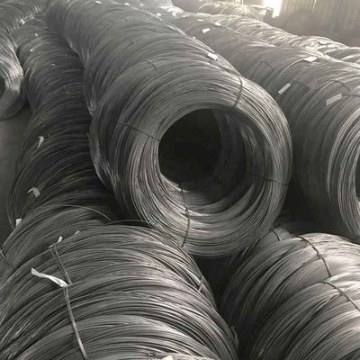핫 디프 가설 PVC 코팅 2mn 탄소 강철 와이어 0.6-10mm 직경 맞춤 울타리