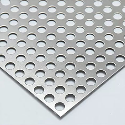ASTM 표준 4x8 5x10 스테인리스 스틸 304 구멍 뚫린 장 0.6mm 0.8mm 2mm 두께 평면 장