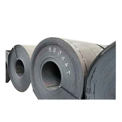 600-1500mm 너비 Astm A36 A283 A387 Q235 Q345 S235jr 흑색 표면과 0.2-3mm 두께의 탄소 강철 코일