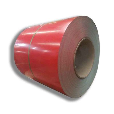 허용률 ±1% 냉불 Hot Rolled Technique PPGI 금속 지붕용 코일로 된 색상 코팅 및 미리 페인트 된 철제 제품