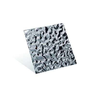 ASTM 표준 핫 롤링 1mm-5mm 호러브 스테인리스 스틸 플레이트 물 파동 패턴 다채로운 스테인리스 스틸 시트