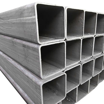 비연금 ASTM A50 1*1인치 40x60 GI 제곱 철강 파이프 20x20x2 100x100 탄소 철강 제곱 파이프 ISO9001 인증서