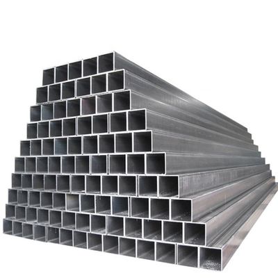 비연금 ASTM A50 1*1인치 40x60 GI 제곱 철강 파이프 20x20x2 100x100 탄소 철강 제곱 파이프 ISO9001 인증서