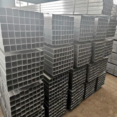 ASTM 표준 전진 철강 파이프 GI 평면 홀로 섹션 Q195/Q235/Q345/SS400 등급