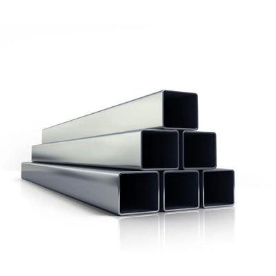 ASTM 표준 고강도 100x100 38mm 스테인리스 스틸 퀘어 파이프 130x130 SS201 SS304 무거운 용량 애플리케이션