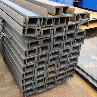 GB 표준 산업용 등급 ASTM A36 U 채널 구조용 철강 C 채널 펄린 지붕 트러스 크기 200x80x7.5x11mm