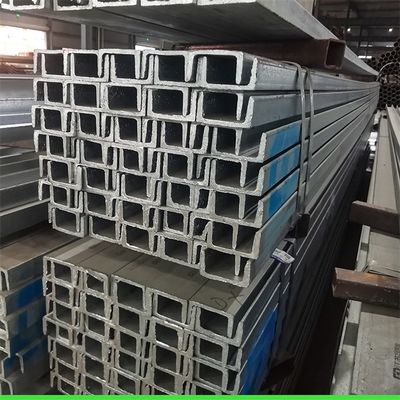 높은 신뢰성을 가진 황금 진열 철강 채널 1-12m 길이 4.5-14.5mm 두께