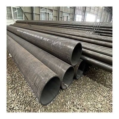 ASTM A106-2006 액체 서비스용 표준 매듭 없는 철강 파이프 약간 기름진 API 5ct J55 4.5 인치 1.8m