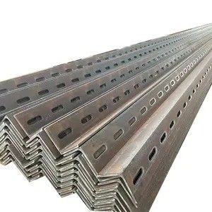 비연금 금속 핫 디프 galvanized L 앵글 철강 바 건설용 구멍 AiSi ASTM bs DIN GB JIS EN 표준화