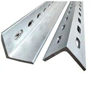 비연금 금속 핫 디프 galvanized L 앵글 철강 바 건설용 구멍 AiSi ASTM bs DIN GB JIS EN 표준화