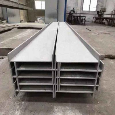 기술 ASTM 표준 열로 굴린 A36 A992 A572 가벼운 강철 파이프 지원용 H 모양 강철 H 빔 표준 ASTM