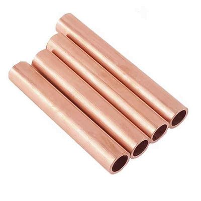 꿰매지 않는 구리 파이프 0.1mm 50mm 두께 구리 용접용 10 피트 길이-포스 구리 용접 합금 Cu Min 99.9%