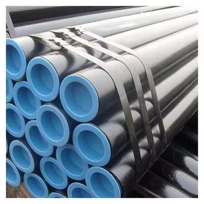비연금 둥근 무縫탄소 파이프 Q235/Q195/Q345/A36/10*10mm/0.5-12.0mm/예전 가연/고온 DIP 가연