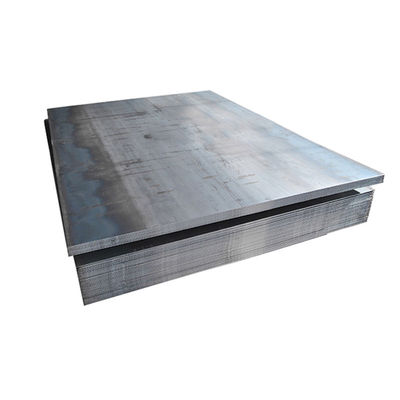 고온 롤링 기술 Q345B Q195 0.2mm-10mm 두께와 펀칭 서비스와 탄소 철강 판