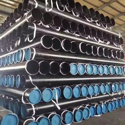 ERW 기술 액체 서비스용 수직 탄소 철강 튜브 API 5ct J55 4.5 1.8m 기술 실제 무게에 의한 청구서