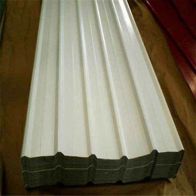 Zhongyu JIS ASTM 24GAUGE PPGI 전면 페인트 된 금속 지붕 잎 60G GI 진크 코팅 철 류강판 너비 700-2000MM