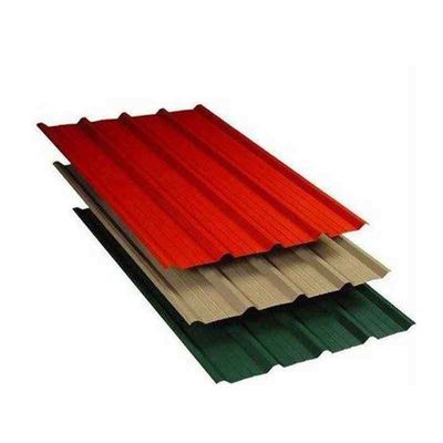 안전하고 내구성 AZ61-AZ90 코팅 PPGI 901-1000mm 너비 진크 지붕을위한 미리 칠 된 진료 된 코러브 스틸 시트
