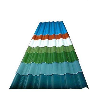 GI 경사 철강 엽 건설 지붕 진크 지붕 엽 엽 엽 금속 지붕 길이 2001-3600mm