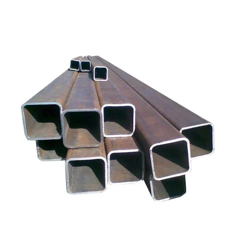 BS EN GB AiSi ASTM A50 1*1인치 40x60 GI 제곱 철강 파이프 20x20x2 100x100 탄소 철강 제곱 파이프