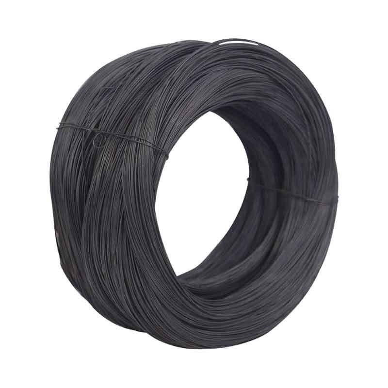 핫 디프 가설 PVC 코팅 2mn 탄소 강철 와이어 0.6-10mm 직경 맞춤 울타리