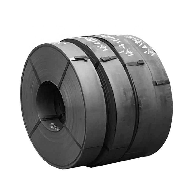 폴리드 ASTM A36 A53 Q195 S235jr Q235 Q345 2mm 4mm 6mm 10mm 냉불 고탄소 강철 스트립 코일 SR 255 82B SPHC 1006