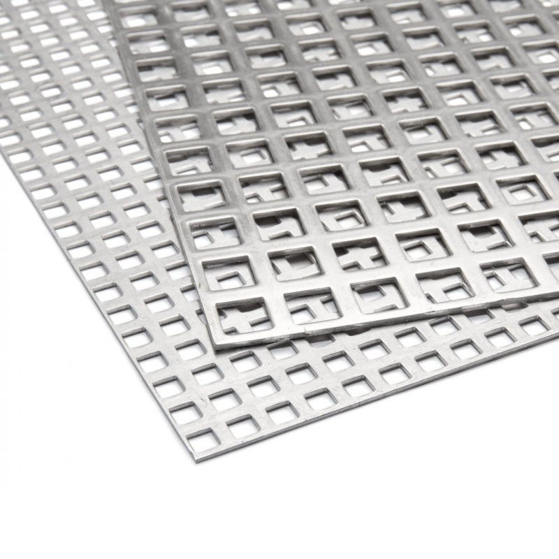 높은 가공성 0.5mm 0.65mm 0.8mm 2.5mm 304 스테인리스 스틸 평면 장을위한 둥근 펀칭 뚫린 장