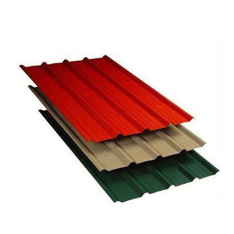 기술 냉불형 고열불형 GI 지붕판 1000*1250 0.3mm 건축용 진료 된 색상 코팅 corrugated 보드
